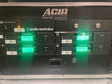 Audio Technica ATW-DA49 with (4) ATW-R3100b W...