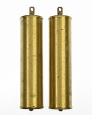 Alte Uhrengewichte Paar Gewicht f Uhrwerk Schwarzwalduhr Schilderuhr Wanduhr