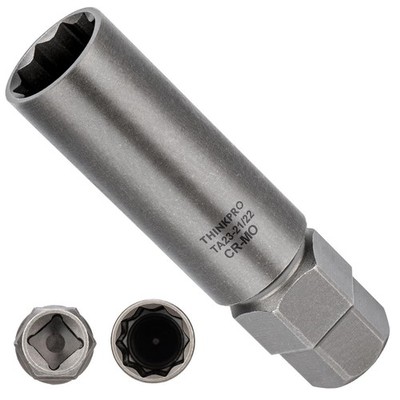 Thinkpro 10 Spline Lug Nut Socket,Replacement for TA23-21/22 10 Ta23-21/22 