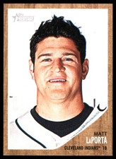 Matt LaPorta 2011 Topps Heritage #78 Indians MLB READ FREE SHIPPING AutographDen