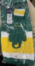 Oregon Ducks NCAA Licensed Knit Scarf And Gloves set New Has two stains on it