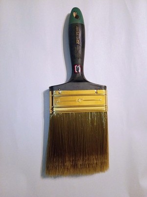 New Old Stock Vintage DuPont 4'' Paintbrush 100% Tynex Tipped & Flagged 1950s-60s