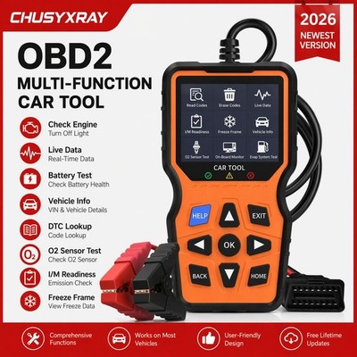 FULL SYSTEM OBD2 SCANNER ABS SRS TPMS DPF EPB OIL FAULT CAR DIAGNOSTIC SCAN TOOL