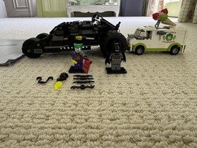 LEGO Batman 7888 Tumbler Joker Ice Cream Surprise Near Complete W/ 2 Minifigs