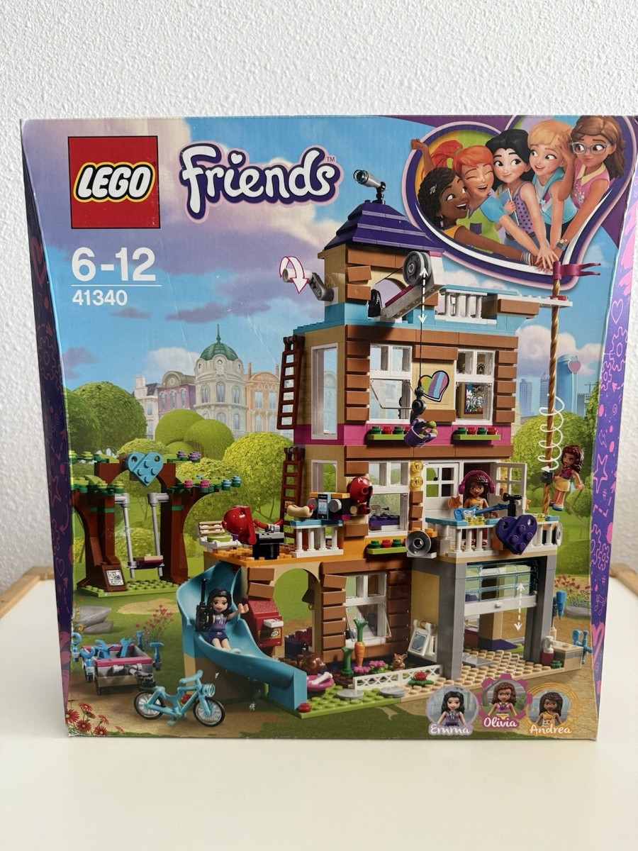 Lego Friends Friendship House (41340) Building Kit 722 Pcs Retired Set  Playset
