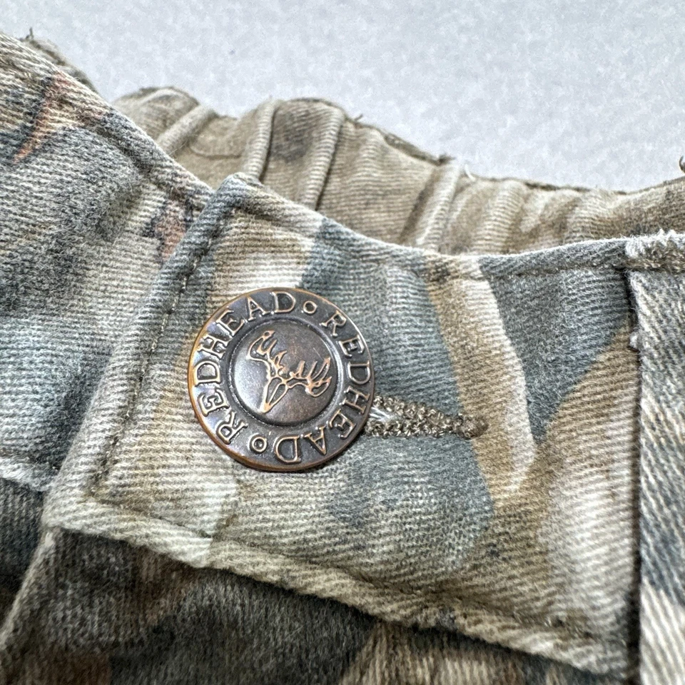 Redhead Strata Silent Hide Camo Cargo Pants Youth Medium Camouflage Outdoor Zip - Image 4 of 4