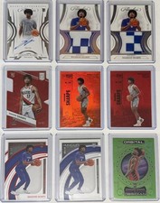 2022/23 Flawless Collegiate Shaedon Sharpe RC Autograph & 2 Color Patch L👀K