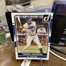 Yoenis Cespedes 2016 Donruss #85 Mets MLB READ FREE SHIPPING
