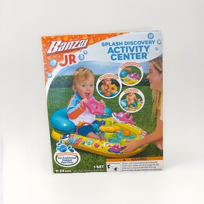 BANZAI JR. SPLASH DISCOVERY ACTIVITY CENTER - 9-24 MONTHS - YELLOW/MULTI COLORED