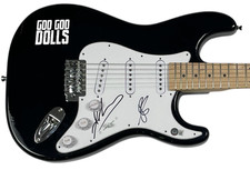 Goo Goo Dolls Signed Autograph Electric Guitar John Rzeznik Robby Takac BAS COA