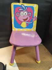 Dora The Explorer "Boots" Wooden Chair 21"