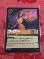FOIL Lorcana Attack of the Vine - Pocahontas - Guiding the Tribe - 12/204 FOIL