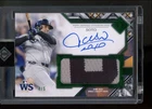 2025 Topps Transcendent Juan Soto World Series Patch Auto /5 Yankees