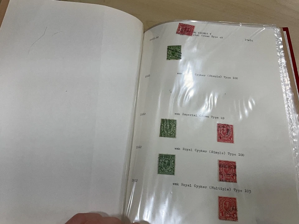 Sellos GB KGV - kgvi Inc KGVI 10/- claro + oscuro. @35 Foto 3 de 4