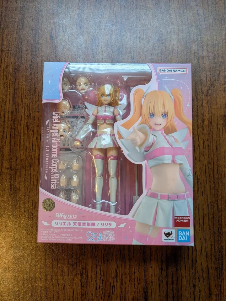 Liliel Angel Airborne Cops/Ririsa "2.5 Dimensional Seduction", S.H.Figuarts