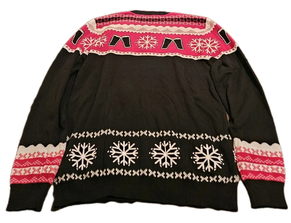 Suéter Guinness Beer Oficial Vacaciones Feo Navidad Adulto Talla Grande Nuevo con Etiquetas Foto 2 de 4