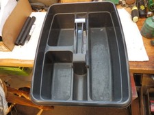 TOTE TRAY STRONG  ONE & LARGE  GOOD CONDITION   SEE PICS .