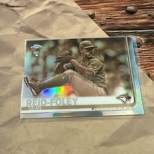 Sean Reid-Foley 2019 Topps Chrome Sepia Refractor Rookie Card #136 Blue Jays RC. rookie card picture