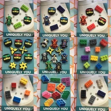 Crocs Handmade jibbitz 5-10pc Lego ninjago legos block blocks shoe charms set