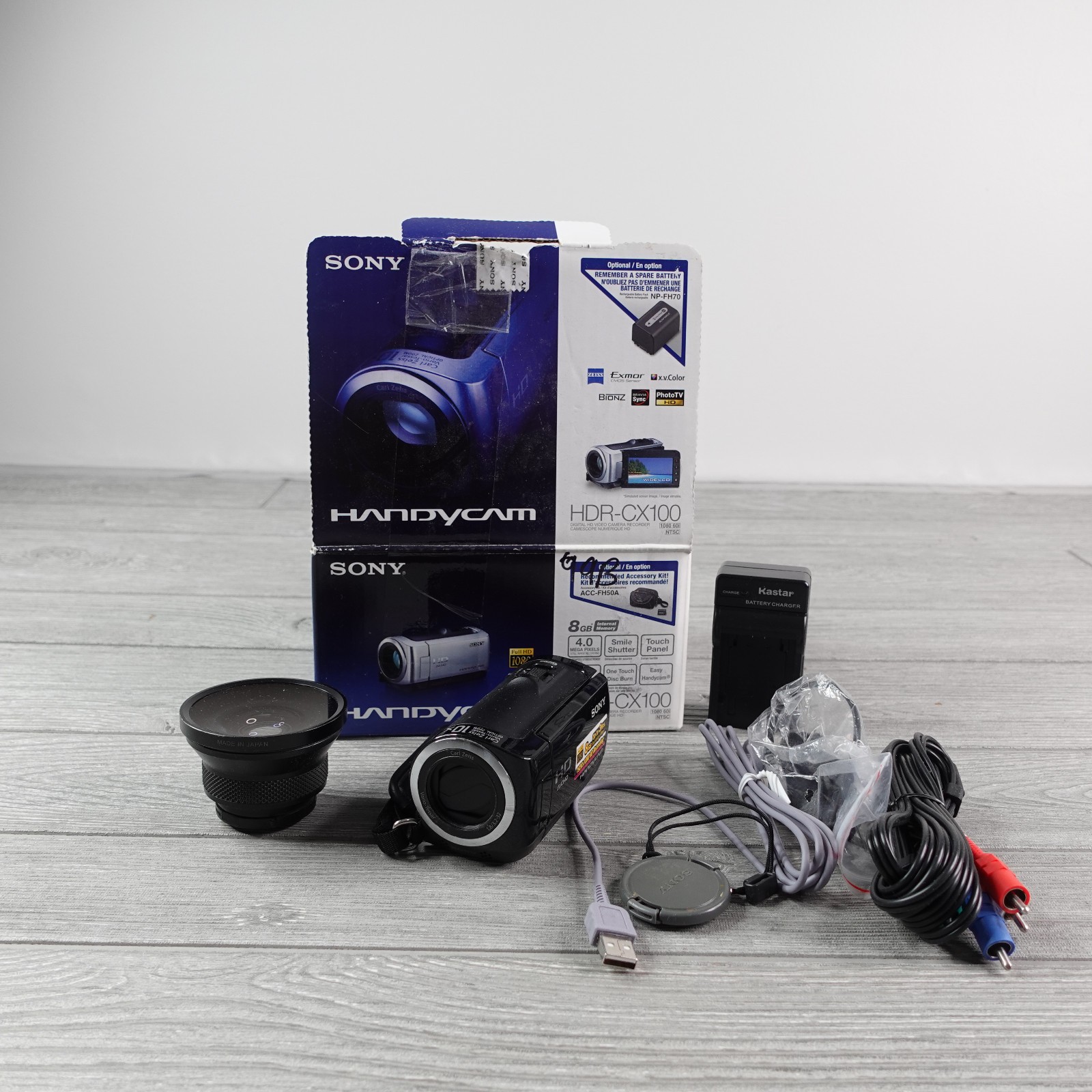 Black With Cables, Battery, Charger- Tested