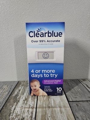 Clearblue Advanced Digital Ovulation Test 10 Count Exp - 12/31/25