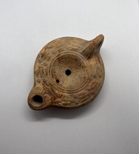 Lucerna Romana II-III sec. d.C. tipo Loeschcke VIII L - Produzione Provinciale