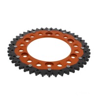 Kettenrad Alu Orange 45-ZäHne 525-Teilung FüR KTM Adventure 990 S LC8 2006-2008