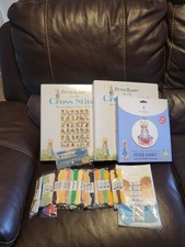 Hachette partworks Peter Rabbit cross stitch magazines 1-30 new in folders