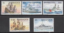Barbados - Mail 1996 Yvert 936/40 ** Mnh Ships