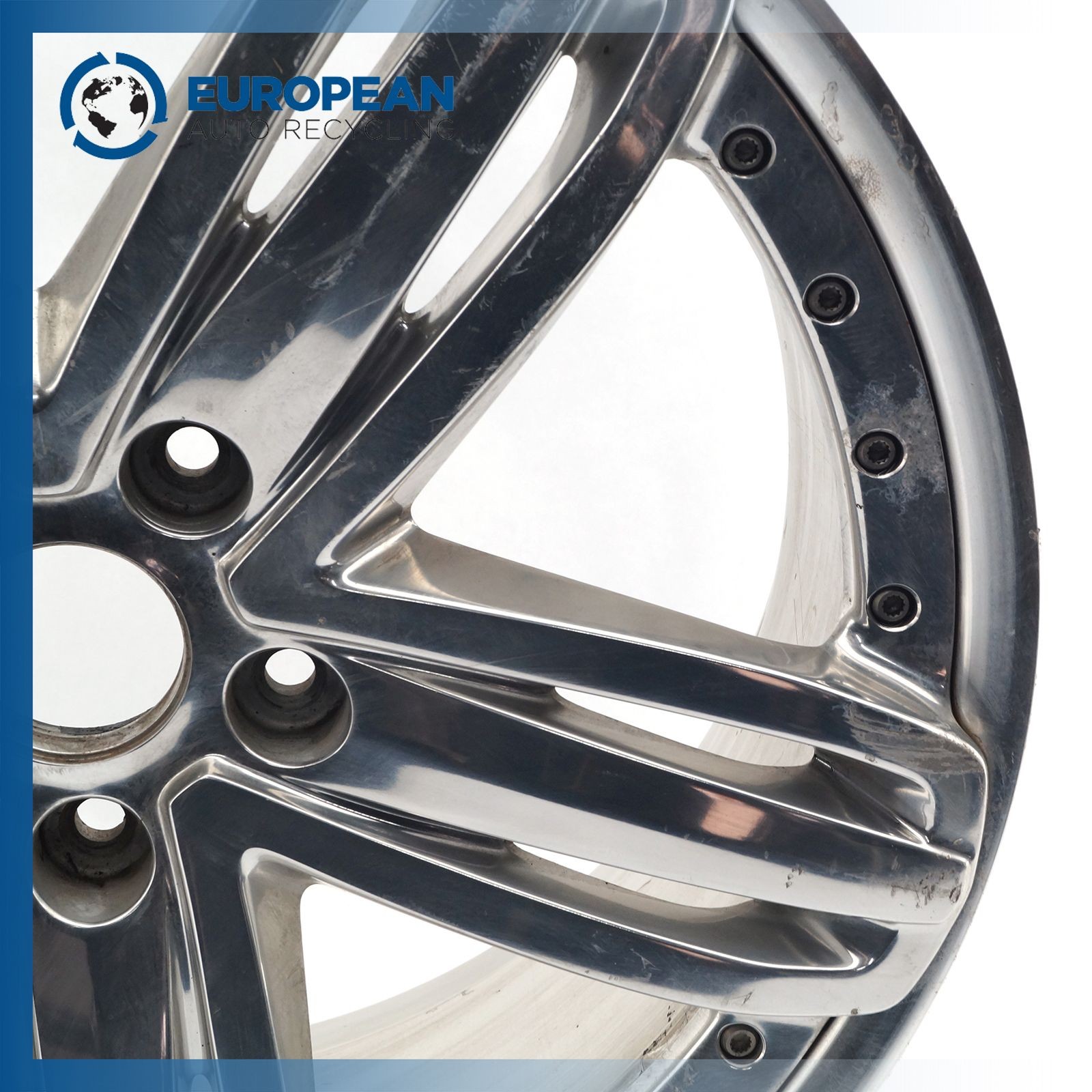 BENTLEY MULSANNE 21x9'' MULLINER Polished Wheel Rim 3Y0601025AN - OEM