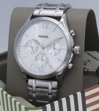 Fossil Fenmore Chronograph Multifunction Silver Men's BQ2810 Watch