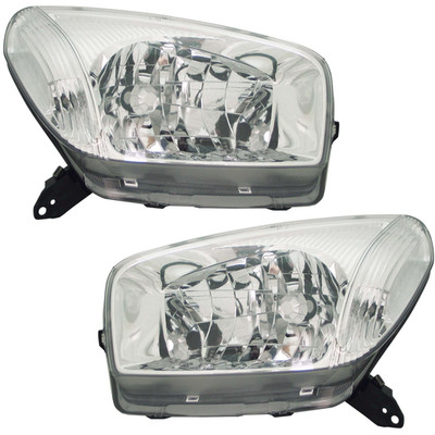Scheinwerfer Set für Toyota RAV4 II XA2 2000-2003 H4 Halogen LWR