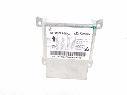 Mercedes-Benz C W204 2010 Airbagsteuergerät A2048709426 EZE2478