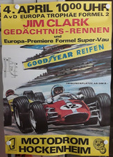 original Hockenheim Ring Renn PLAKAT 1971  POSTER Formel 2  Ford BMW Porsche