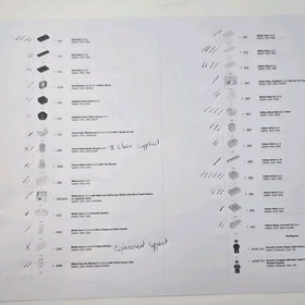 LEGO House Building Set 5899 Retired No Box Collectible Replacement Parts Used