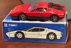 Vintage 1979 Japanese TOMICA TOMY FERRARI BB 512 POCKET CARS Red/Black  1/63 HO