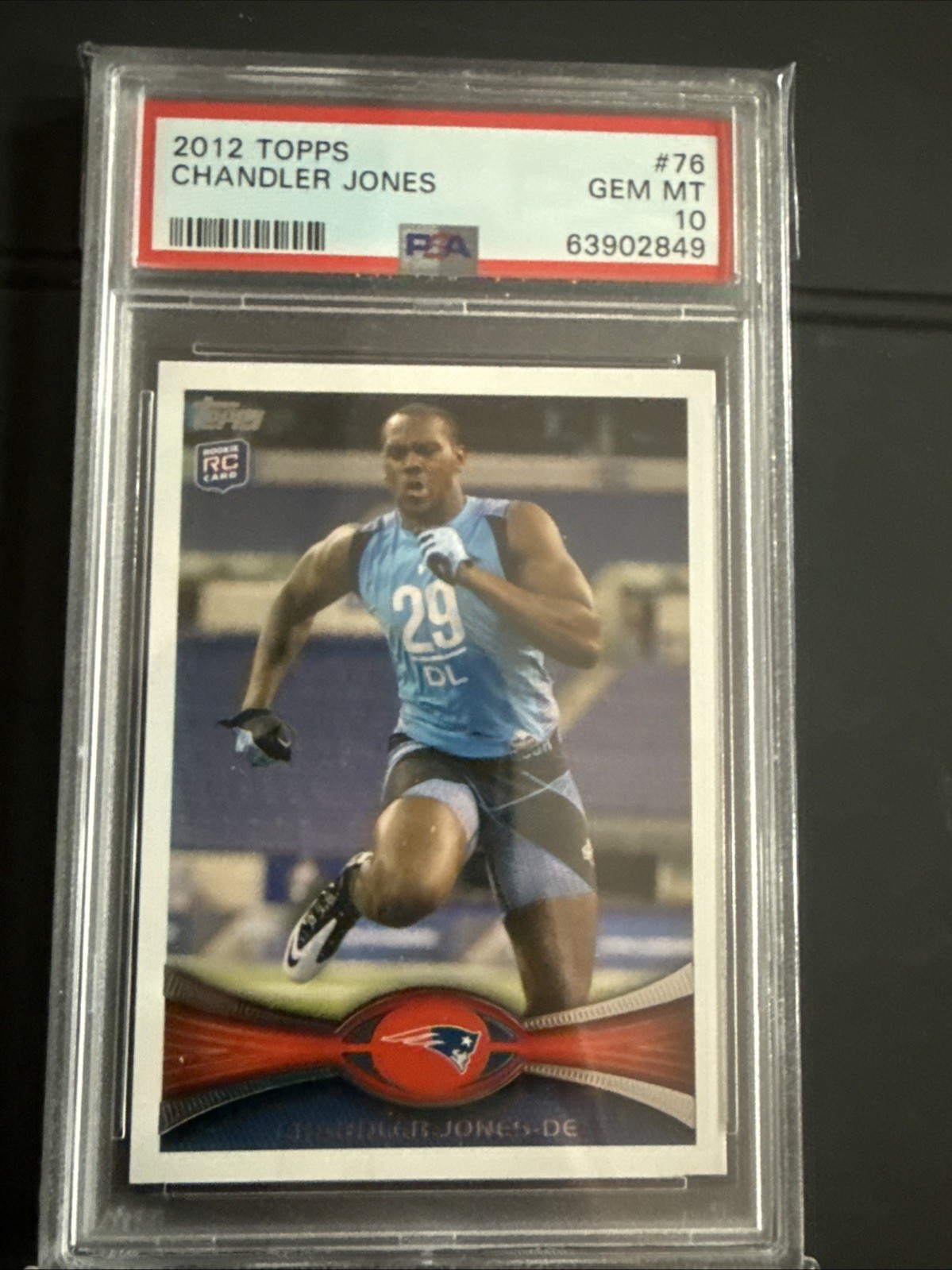 2012 Topps Chandler Jones #76 PSA 10 GEM MT Rookie RC