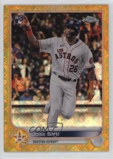 2022 Topps Chrome Logofractor Edition Gold Refractor 23/50 Jose Siri #9 4d3