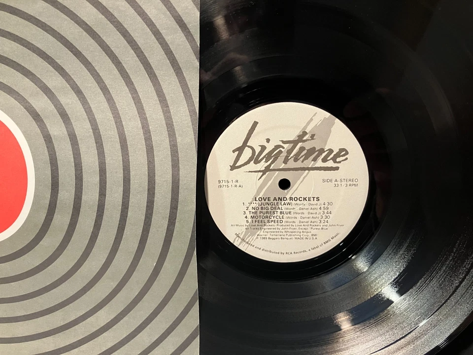 LOVE AND ROCKETS - SAME TITLE LP (IN SHRINK) - Image 3 of 3