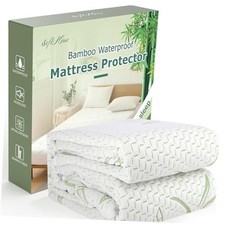 Mattress Protector Waterproof Mattress Pad Washable Bamboo Queen Rayon Bamboo
