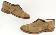 Allen Edmonds Strandmok Cap Toe Oxfords Dainite Rubber Sole Mens 9 D