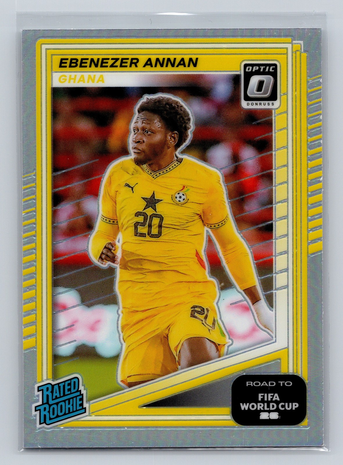 2025-26 Donruss Road to FIFA World Cup #210 Ebenezer Annan Optic Holo