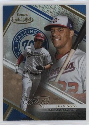 2021 Topps Gold Label Class 1 Blue 73/150 Juan Soto #30 nd3