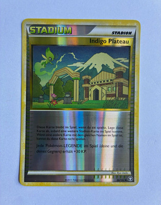 Indigo Plateau 86/102 DE NM-EX Triumph Reverse Holo Celebi Cameo
