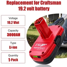NEW For CRAFTSMAN 19.2 VOLT C3 LITHIUM DIEHARD BATTERY PACK 315.PP2020 3.0Ah