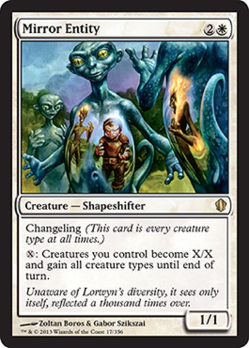 Mirror Entity NM, English MTG Commander 2013