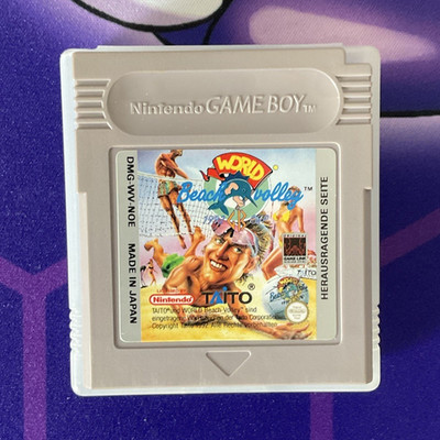 World Beach Volley (Nintendo Game Boy) PAL Sport Beachvolleyball DMG-WV-NOE