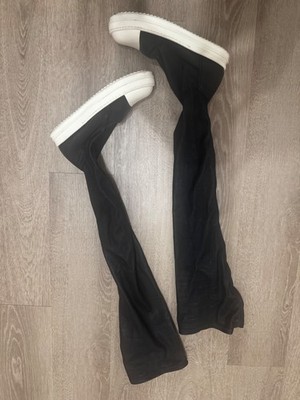 rick owens over the knee boots size 8