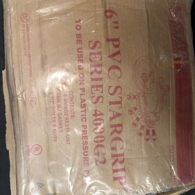 Stargrip 6  PVC Mechanical Joint Restraint System 4000G2 PVCPK4006G2