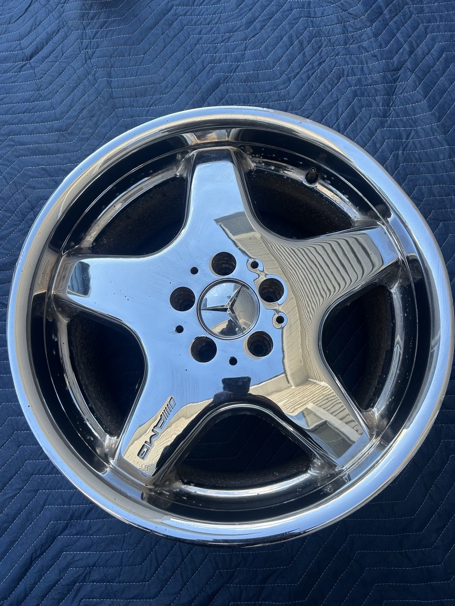 Mercedes R129 SL Class AMG Wheel 18x9.5 OEM Chrome